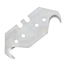 Лезвия сменные для резака, 19 х 60 мм, двойной крюк, HCS, 5шт., (уп.) - 19-2-411