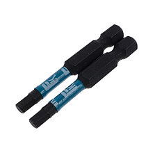 Бита ударная торсионная, HEX4 х 50 мм, S2, блистер, 2 шт., (уп.) - 33-8-008