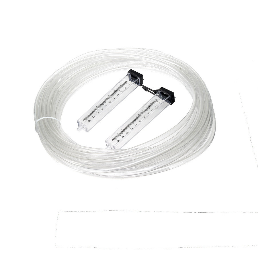 Уровень строительный водяной, 10м, внутренний диаметр 6мм, шкала колбы 100мм - 21-0-010