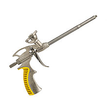 Пистолет для монтажной пены алюм.корпус и адаптер, двухкомп.рукоятка, метал.курок, ствол 18,5см, (шт -