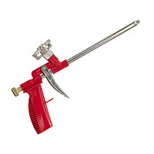 Пистолет для монтажной пены пласт.корпус и рукоятка, алюм.адаптер, метал.регул.винт, ствол 16см, (шт -