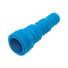 Переходник-соединитель штуцерный пластиковый, внешняя резьба, 3/4 для шланга 1/2-3/4  - 64-2-013