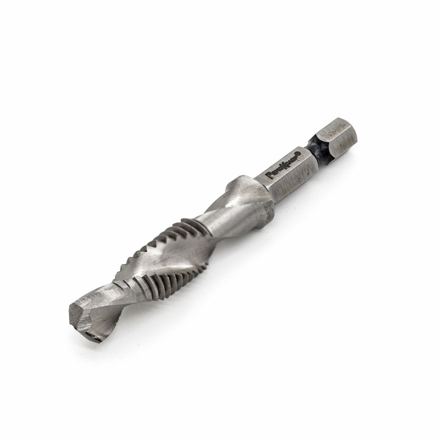 Сверло-метчик М10 х 72 мм, шаг 1,5 мм, Р6М5, 6-гранный хвостовик - 35-5-916
