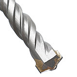 Бур по бетону  SDS-plus, 16 х 150/210 мм, двойная спираль, две режущие кромки - 36-4-216, фото 3