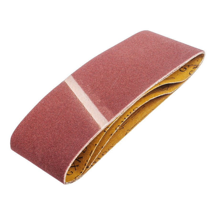 Лента абразивная на тканевой основе, оксид алюминия,  Р120, 75х457мм 3шт., (уп.) - 31-9-212