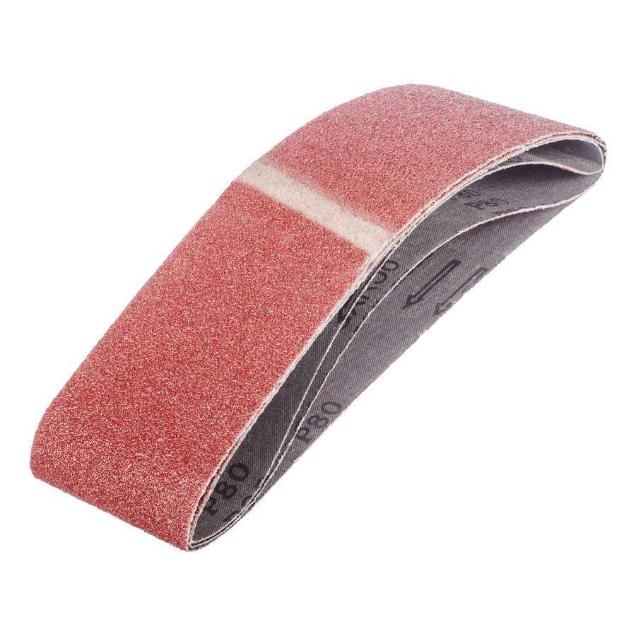 Лента абразивная на тканевой основе, оксид алюминия,  Р120, 75х533мм 3шт., (уп.) - 31-9-312