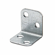 Уголок мебельный оцинкованный, 28х28мм - 71-0-028