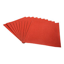 Шлифовальный лист на бумажной основе, оксид алюминия, водостойкий, Р320, 220х270мм 10шт., (уп.) - 32-5-132