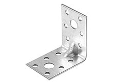 Уголок крепежный усиленный, KUU, 2,0мм, 70x70x40мм - 710-0174