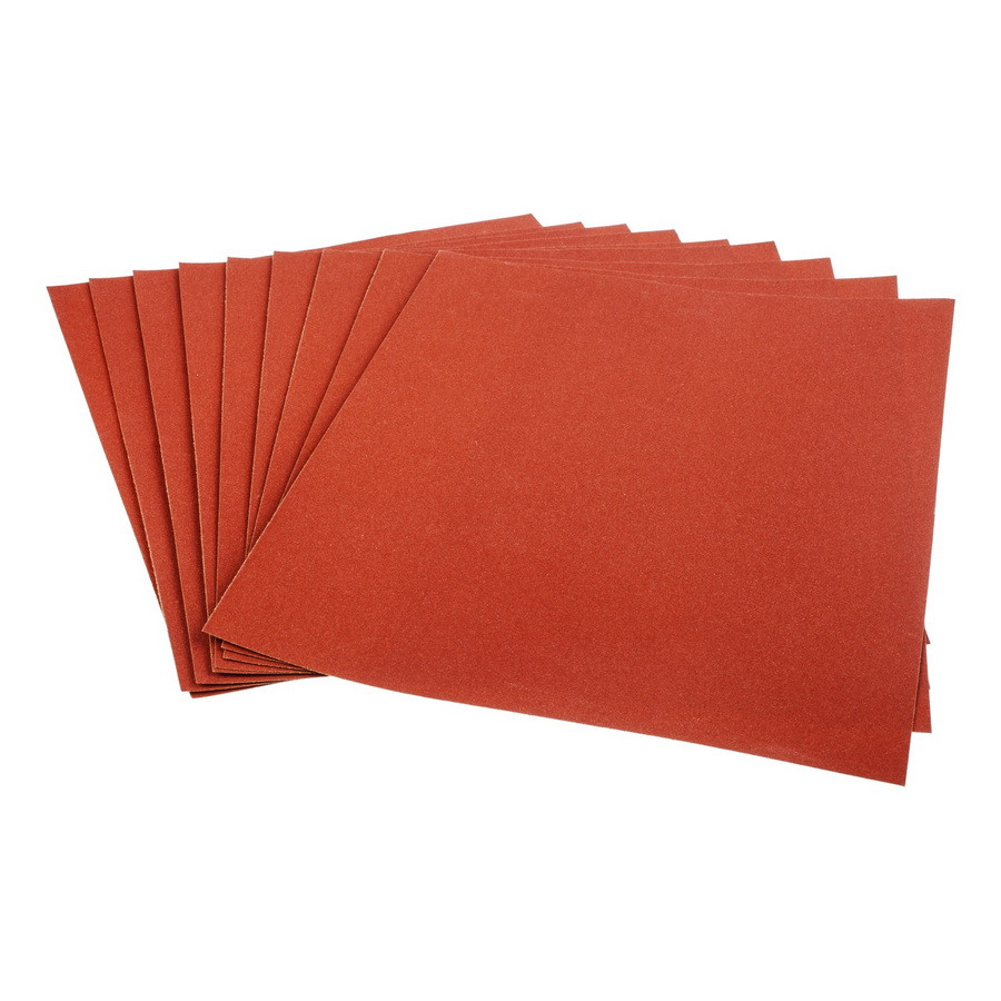 Шлифовальный лист на бумажной основе, оксид алюминия, водостойкий, Р1000, 220х270мм 10шт., (уп.) - 32-5-210