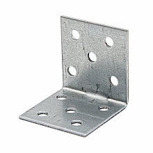 Уголок крепежный равносторонний KUR 2,0мм, 40x40x40мм - 710-2044