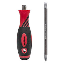 Отвёртка комбинированная SL6 х PH2, CR-V, двухкомпонентная рукоятка - 33-0-001