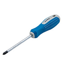 Отвёртка POINT, PH2 х 100 мм, CR-V, двухкомпонентная рукоятка - 33-0-713