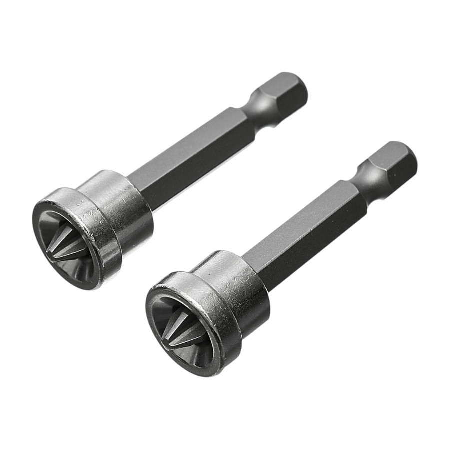 Бита PH2 х 50 мм, с ограничителем глубины, S2, 2 шт., (уп.) - 33-2-837