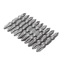 Бита двухсторонняя, PH2/PH1 х 45 мм, S2, 10 шт., (уп.) - 33-3-832