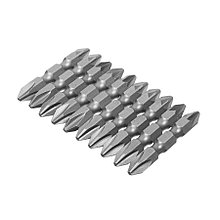 Бита двухсторонняя, PH2/PZ2 х 45 мм, S2, 10 шт., (уп.) - 33-3-833