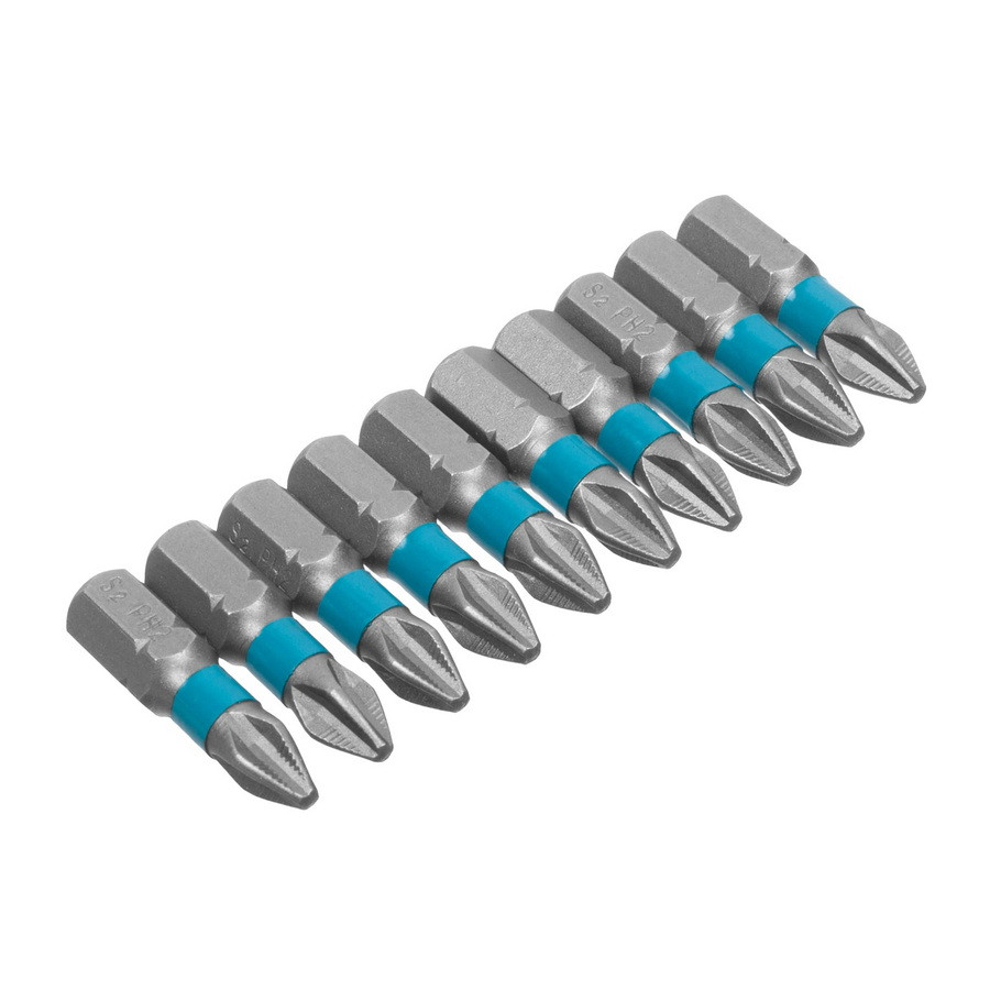 Бита PH2 х 25 мм, S2, блистер, 10 шт., (уп.) - 33-7-570