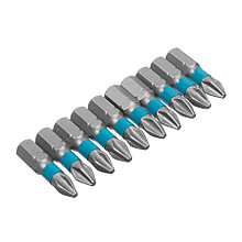 Бита PH2 х 25 мм, S2, блистер, 10 шт., (уп.) - 33-7-570