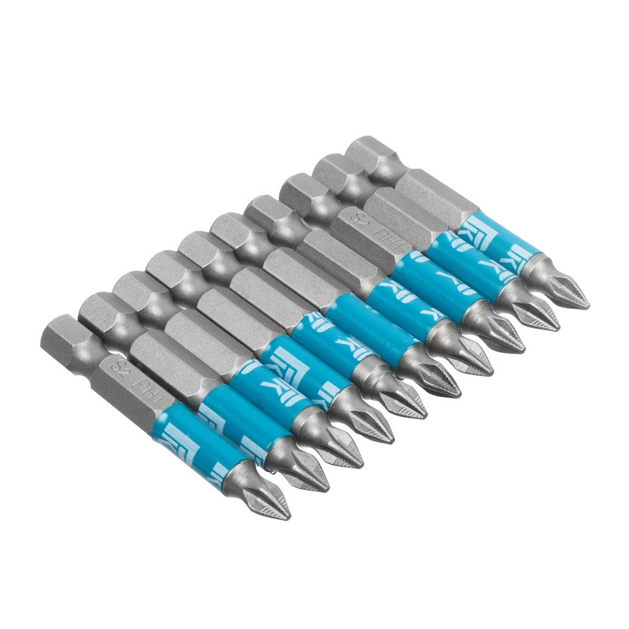 Бита PH1 х 50 мм, S2, лента, 10 шт., (уп.) - 33-9-566