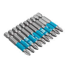 Бита PH2 х 50 мм, S2, лента, 10 шт., (уп.) - 33-9-572