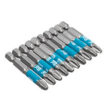 Бита PH3 х 50 мм, S2, лента, 10 шт., (уп.) - 33-9-579