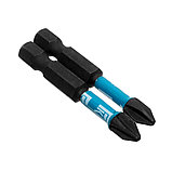 Бита ударная торсионная, PH2 х 50 мм, S2, блистер, 2 шт., (уп.) - 33-8-001, фото 4