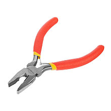 Плоскогубцы комбинированные МИНИ, 120 мм, HCS, обливные рукоятки - 34-3-101