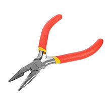 Тонкогубцы МИНИ, 120 мм, HCS, обливные рукоятки - 34-3-121