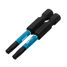 Бита ударная торсионная, TORX25 х 50 мм, S2, блистер, 2 шт., (уп.) - 33-8-005