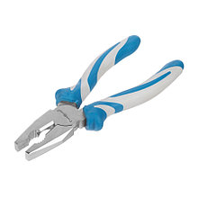 Плоскогубцы комбинированные PREMIUM, 200 мм, CR-V, двухкомпонентные рукоятки - 34-4-003