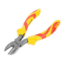 Кусачки боковые FINE, 140 мм, HCS, двухкомпонентные рукоятки - 34-5-540