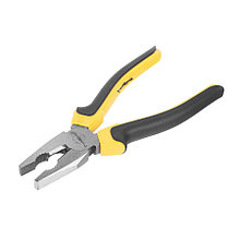 Плоскогубцы комбинированные NORMAL, 180 мм, HCS, двухкомпонентные рукоятки - 34-6-018