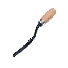 Расшивка для швов профиль выпуклый (формирует вогнутый шов) дерев. ручка , 10мм - 28-4-004