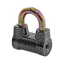 Замок навесной, алюминий 3 ключа, 53.6x28.5x39.7, дужка 9,8мм - 70-0-001