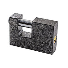 Замок навесной, чугун 3 ключа, 51x15x38, дужка 7,8мм - 70-0-015