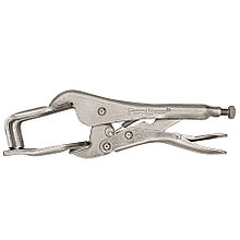 Зажим ручной двойной, точечная фиксация, 225мм, раскрытие губок до 65мм - 34-3-225