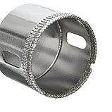 Коронка алмазная  по стеклу и керамограниту, 40 х 55 мм, цилиндрический хвостовик  - 35-4-240, фото 4