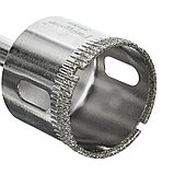 Коронка алмазная  по стеклу и керамограниту, 35 х 55 мм, цилиндрический хвостовик  - 35-4-235, фото 2