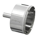 Коронка алмазная  по стеклу и керамограниту, 55 х 55 мм, цилиндрический хвостовик  - 35-4-255, фото 3