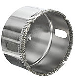 Коронка алмазная  по стеклу и керамограниту, 55 х 55 мм, цилиндрический хвостовик  - 35-4-255, фото 4