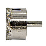 Коронка алмазная  по стеклу и керамограниту, 50 х 55 мм, цилиндрический хвостовик  - 35-4-250, фото 5