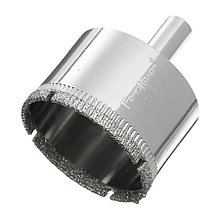 Коронка алмазная  по стеклу и керамограниту, 45 х 55 мм, цилиндрический хвостовик  - 35-4-245