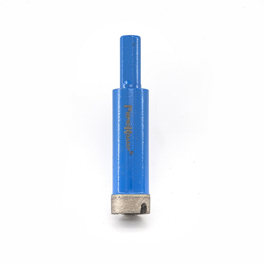 Коронка алмазная  по стеклу и керамограниту, 20 х 67 мм, 3-гранный хвостовик,  - 35-4-308