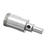 Коронка алмазная  по стеклу и керамограниту, 25 х 67 мм, центрирующее сверло - 35-4-425, фото 2