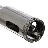 Коронка алмазная  по стеклу и керамограниту, 20 х 67 мм, центрирующее сверло - 35-4-420, фото 4