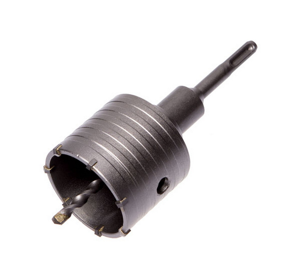 Коронка по бетону SDS-plus, М22 х 80 мм, центрирующее сверло - 36-7-780