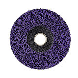 Круг зачист. полимер. (коралловый) Фиолет., extra coarse (очень грубый), 125х22,2х15мм - 37-1-405, фото 2