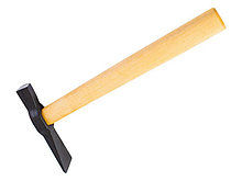 Молоток-кирочка деревянная рукоятка, 600г - 38-0-165