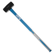 Кувалда 5000 г, кованая, фиберглассовая рукоятка 900 мм - 38-5-350