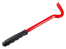Гвоздодер шестигранный с обрезиненной рукояткой, 300х14мм - 41-0-030